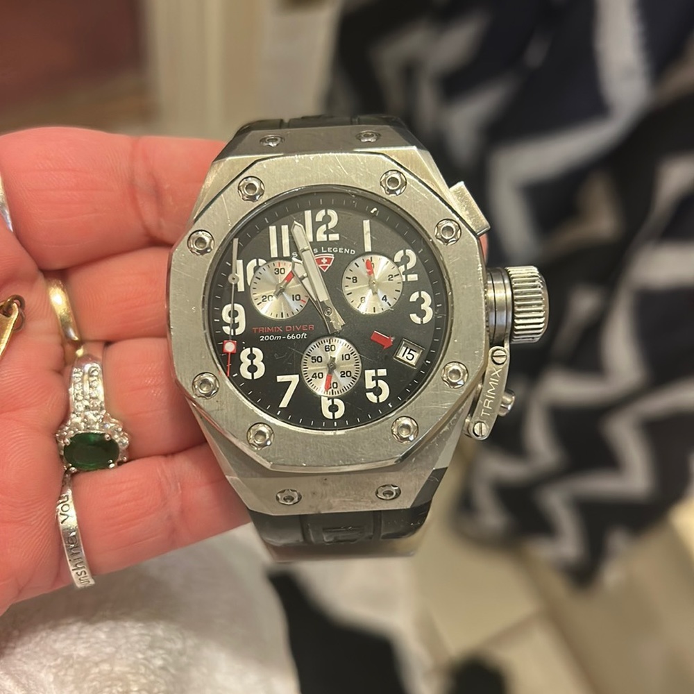 Timed Swiss legend watch